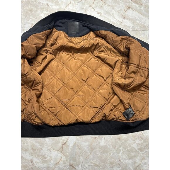 BLANK NYC Black Nylon Jacket Back zipper pocket  Men Size L - Picture 6 of 11